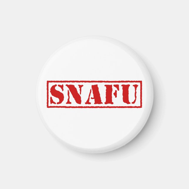 SNAFU MAGNET (Front)