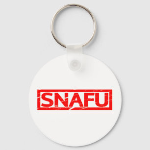 Snafu Stamp Key Ring