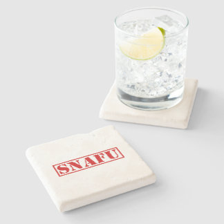 SNAFU STONE COASTER