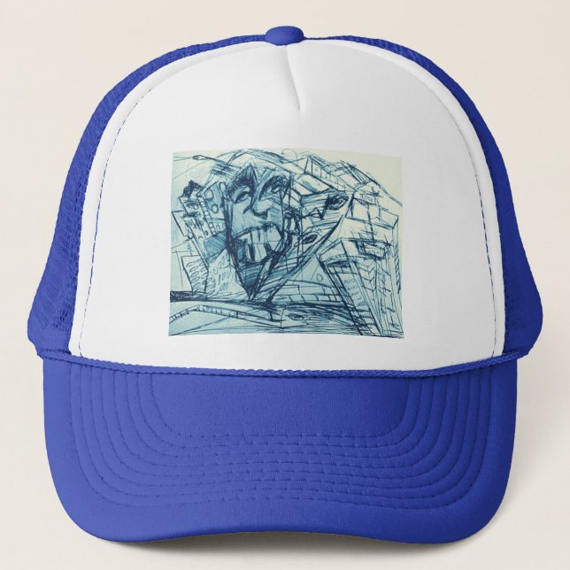 SNAGGLE CITY TRUCKER HAT (Front)