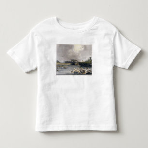 Snags (sunken trees) on the Missouri, plate 6 from Toddler T-Shirt