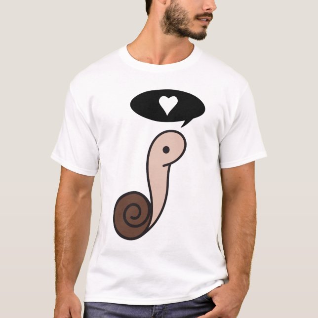 Snail Adorability T-Shirt (Front)