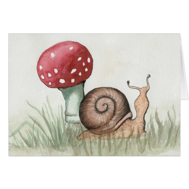 Snail and Mushroom (Front Horizontal)