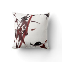 snail and red bamboo art