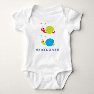 Snail Baby Baby Bodysuit