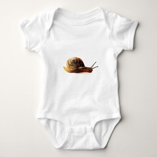 Snail Baby Bodysuit (Front)