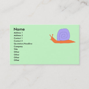 Snail business cards