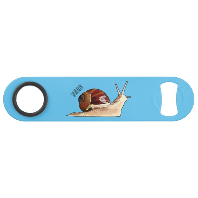 Snail cartoon illustration (Front (Horizontal))