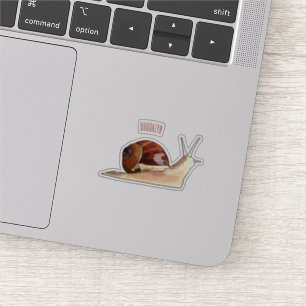 Snail cartoon illustration