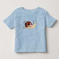 Snail cartoon illustration