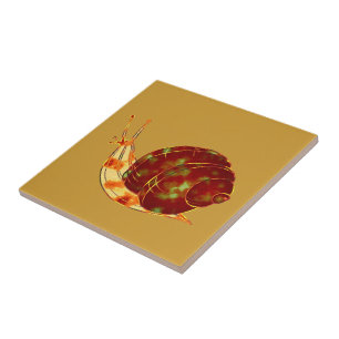 Snail Ceramic Tile
