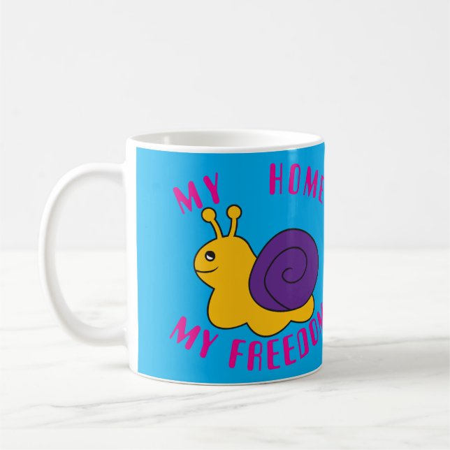 Snail Coffee Mug (Left)