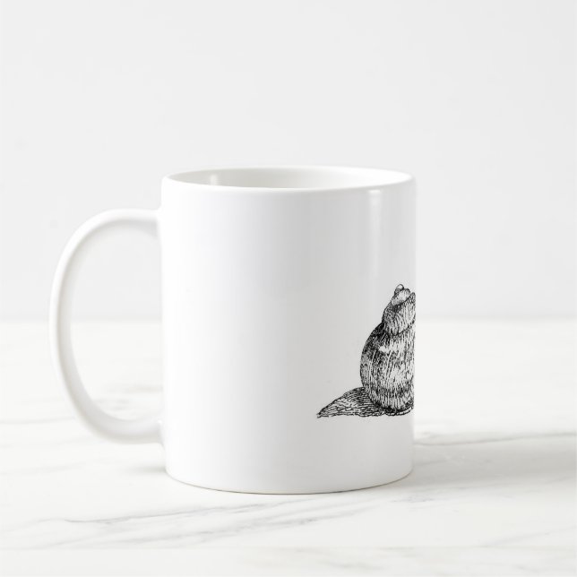 Snail drawing mug (Left)