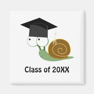 Snail Graduate 20XX Magnet