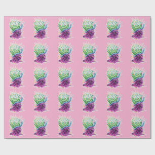 Snail in the Fig Wrapping Paper