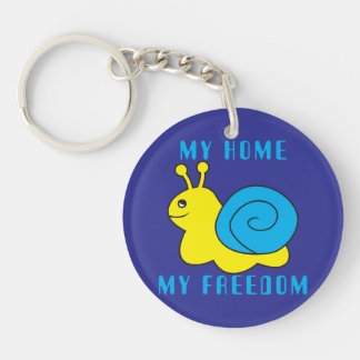 Snail Key Ring
