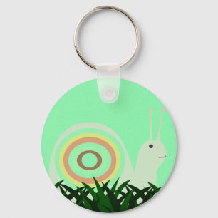 Snail Keychain