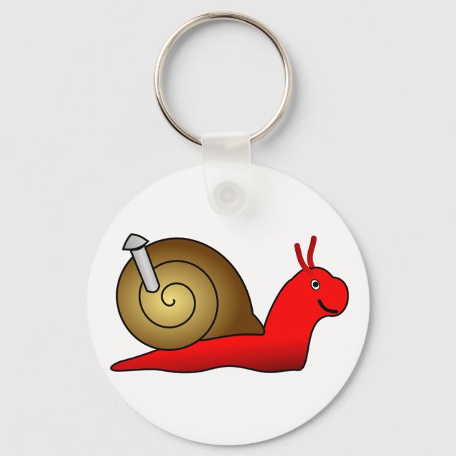 Snail Keychain (Front)