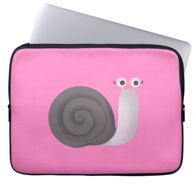 Snail Laptop Sleeve (Front)