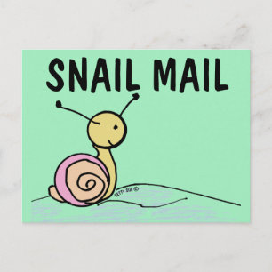 SNAIL MAIL ART POSTCARD