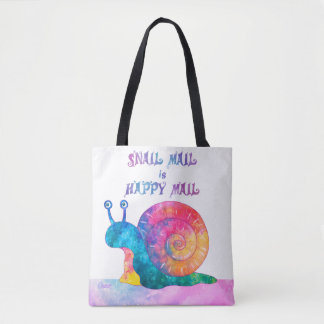 Snail Mail is Happy Mail - Tote Bag