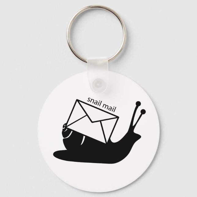 Snail mail key ring (Front)
