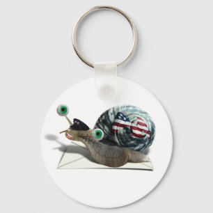 Snail Mail Key Ring