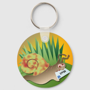 Snail Mail Key Ring