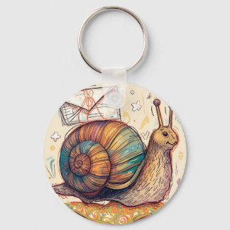 Snail Mail Keychain