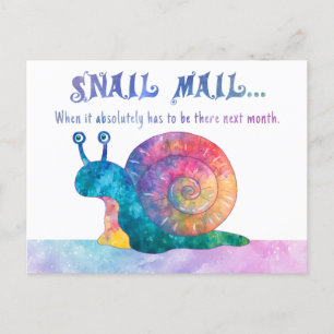 Snail Mail - Postcard
