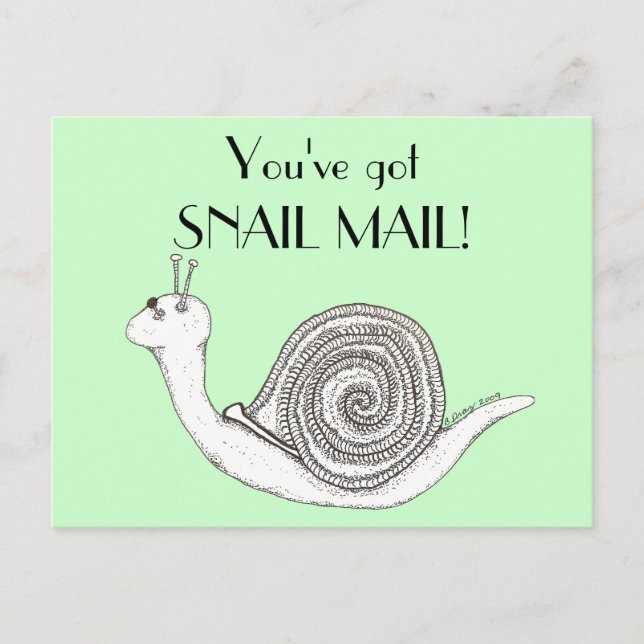 Snail Mail Postcard (Front)