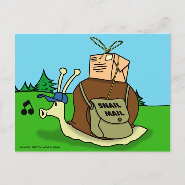 Snail Mail Postcard (Front)