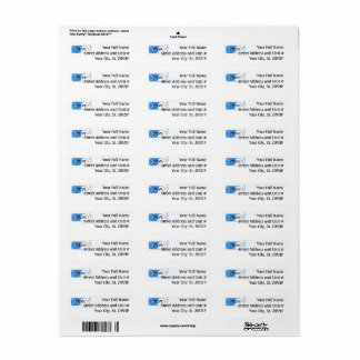 Snail Mail return address labels