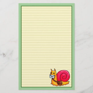 Snail mail stationery