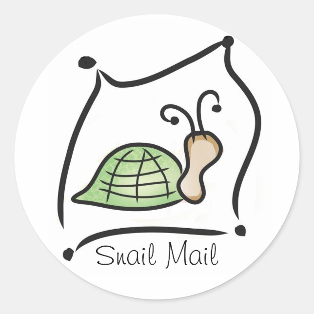 Snail Mail Sticker (Front)