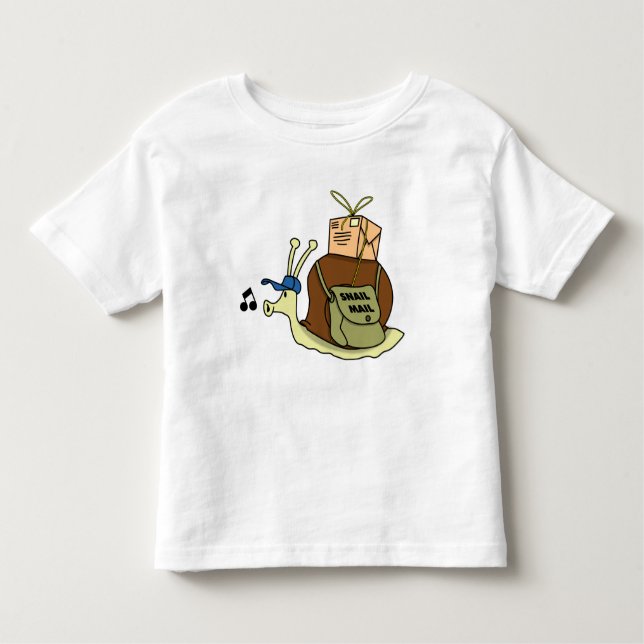 Snail Mail Toddler Twofer T-Shirt (Front)