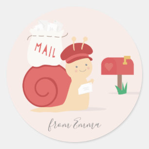 Snail Mail Valentine Sticker