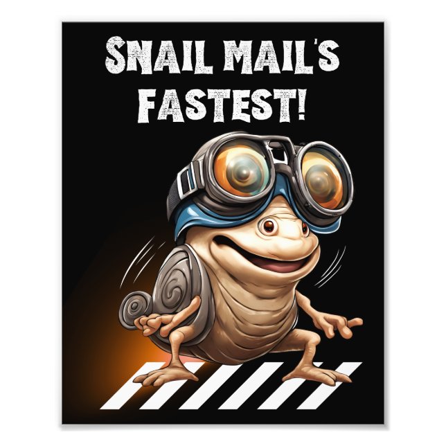Snail Mail's Fastest Photo Print (Front)