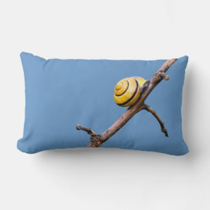 Snail on the branch lumbar cushion