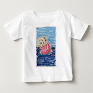 Snail on the Strawberry Baby T-Shirt