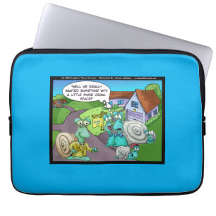 Snail Real Estate Sales Funny Gifts & Collectibles Laptop Sleeve