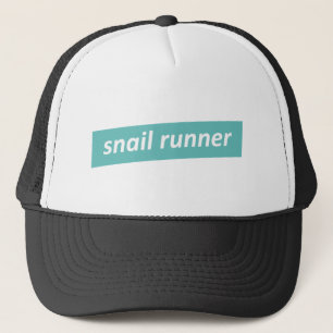 Snail Runner, Slow Runners Trucker Hat