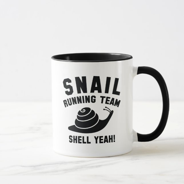 Snail Running Team Mug (Right)