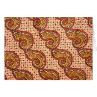 Snail Shell African Fabric Design