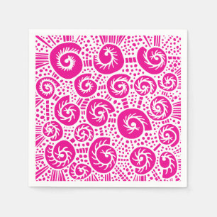 Snail shell dots doodle 47 napkin