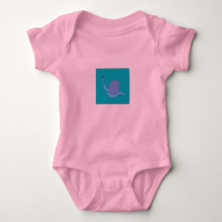 Snail  T-Shirt Baby Bodysuit