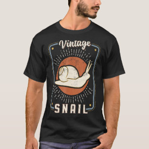 Snail Vintage Retro Classic Animal Love 1 T-Shirt