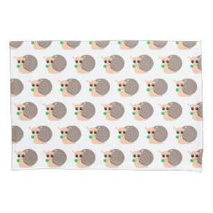 Snail vith Clover Pillow Case - Customisable
