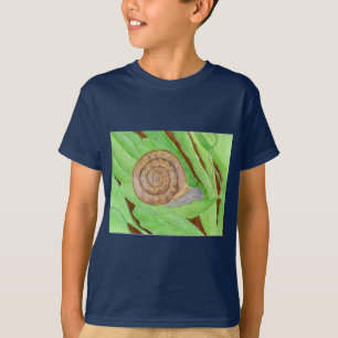 Snail Watercolor T-Shirt
