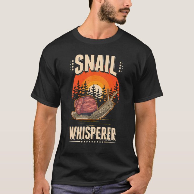 Snail Whisperer T-Shirt (Front)